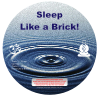 Sleep Like a Brick - Binaural Beat Non abusive CD / mp3 - Graphic
