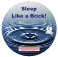 Sleep Like a Brick - Binaural Beat Non abusive CD / mp3 - Graphic