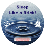Sleep Like a Brick - Binaural Beat Non abusive CD / mp3 - Graphic
